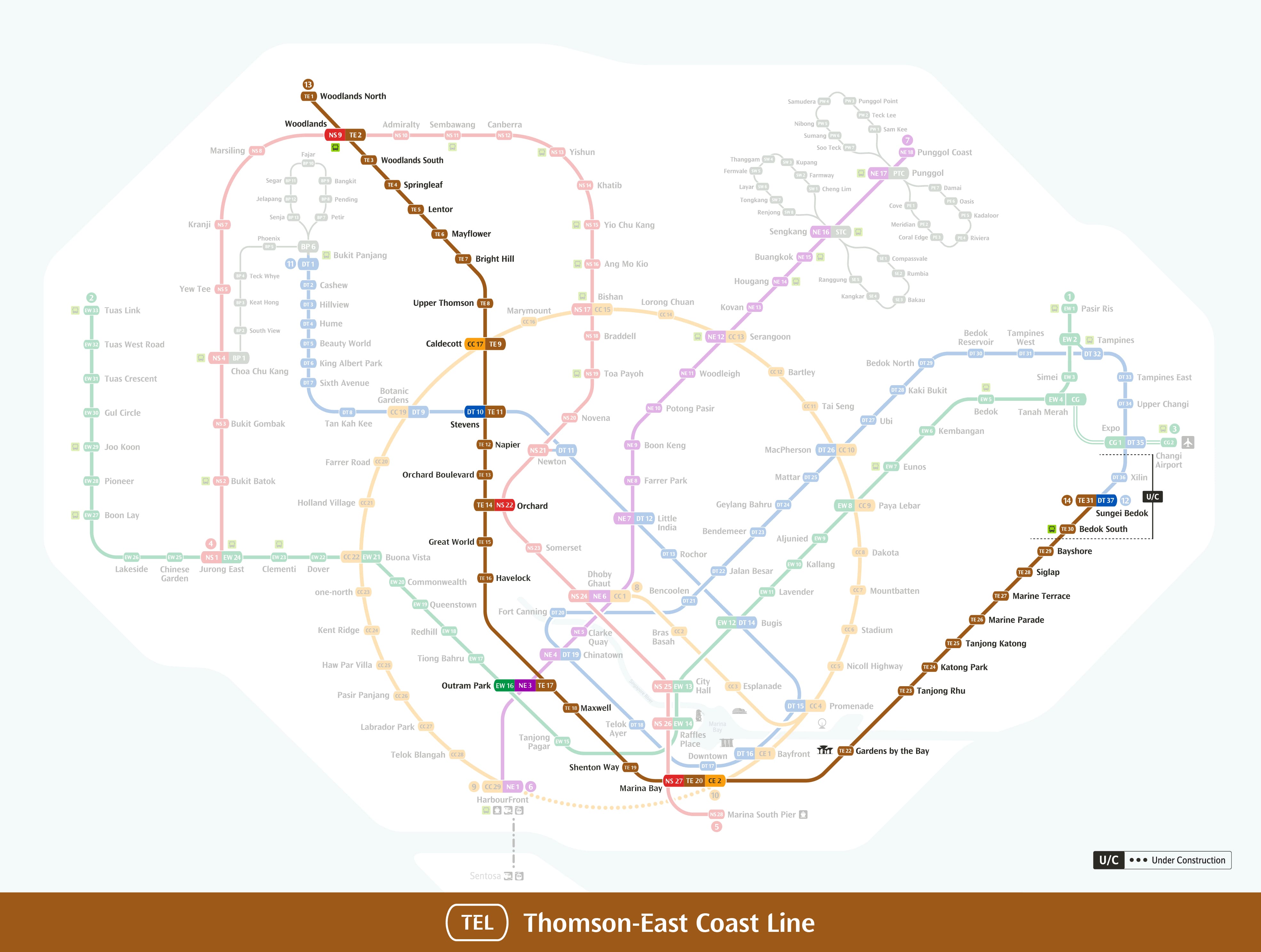 Thomson-East Coast Line - Kết Nối Đến Nhiều Nơi Hơn Bằng Giao Thông Công Cộng